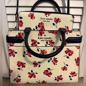 Authentic Kate Spade staci medium satchel purse and wallet set